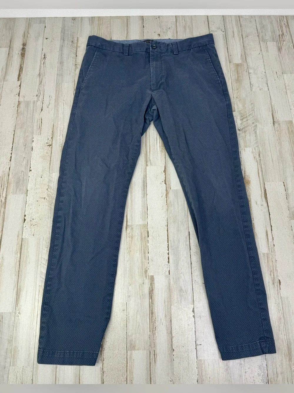 Banana Republic Fulton Skinny Chino Men 33x30 Blue Outdoor Casual